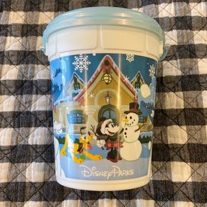 NWOT Disney Parks winter popcorn bucket